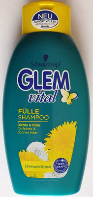 GLEM vital Fülle-Shampoo Löwenzahn-Extrakt