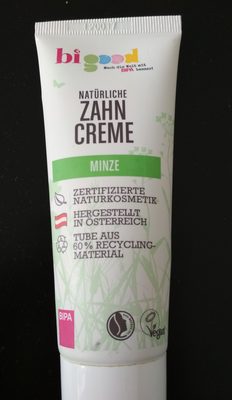 bigood Zahncreme Minze