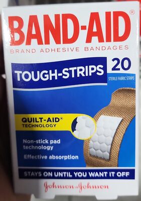 BANDAID TOUGH STRIPS REG 205
