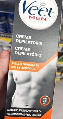 Men crema depilatoria