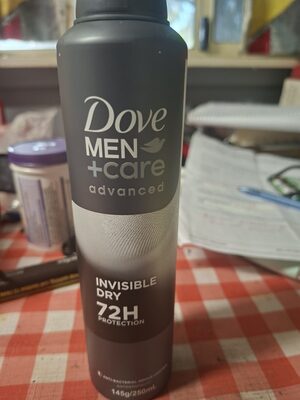 Dove Men Deodorant 72hr Advanced Aerosol Invisible Dry 250mL