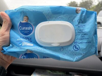 Simply water 99% Water baby wipes