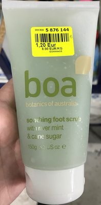 Soothing Foot Scrub with River Mint & Cane Sugar
