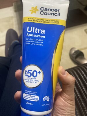 Cancer Council Ultra Sunscreen SPF50+