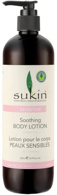 Sensitive soothing body lotion