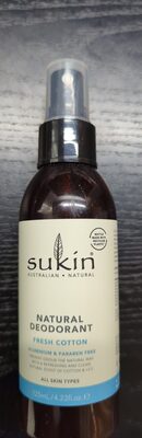 Natural Deodorant Fresh Cotton