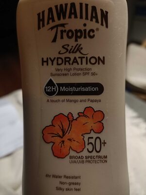 Sunscreen lotion SPF +50
