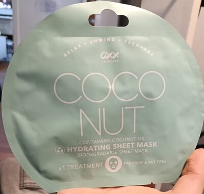 OXX Coconut face mask