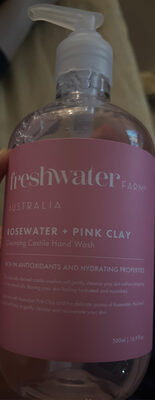 Freshwater Farm Rosewater+Pink Clay Hand Wash