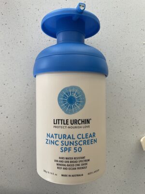Natural Clear Zinc Sunscreen SPF 50