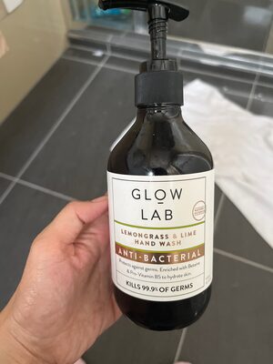 Glow Lab Lemongrass & Lime Hand Wash Anitbacterial 300mL