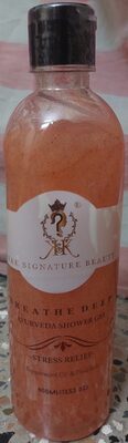 Breathe Deep Ayurveda Shower Gel Stress Relief - Peppermint Oil & Pink Salt