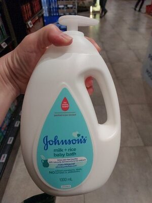 Johsons Baby Bath milk + rice